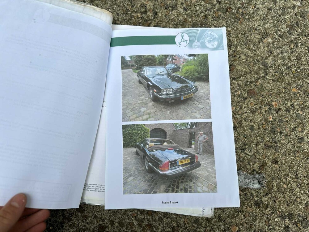 Jaguar XJ-SC Targa 5.3 V12 262pk 1988, PH-JD-81