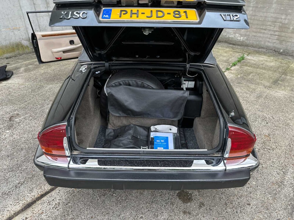 Jaguar XJ-SC Targa 5.3 V12 262pk 1988, PH-JD-81