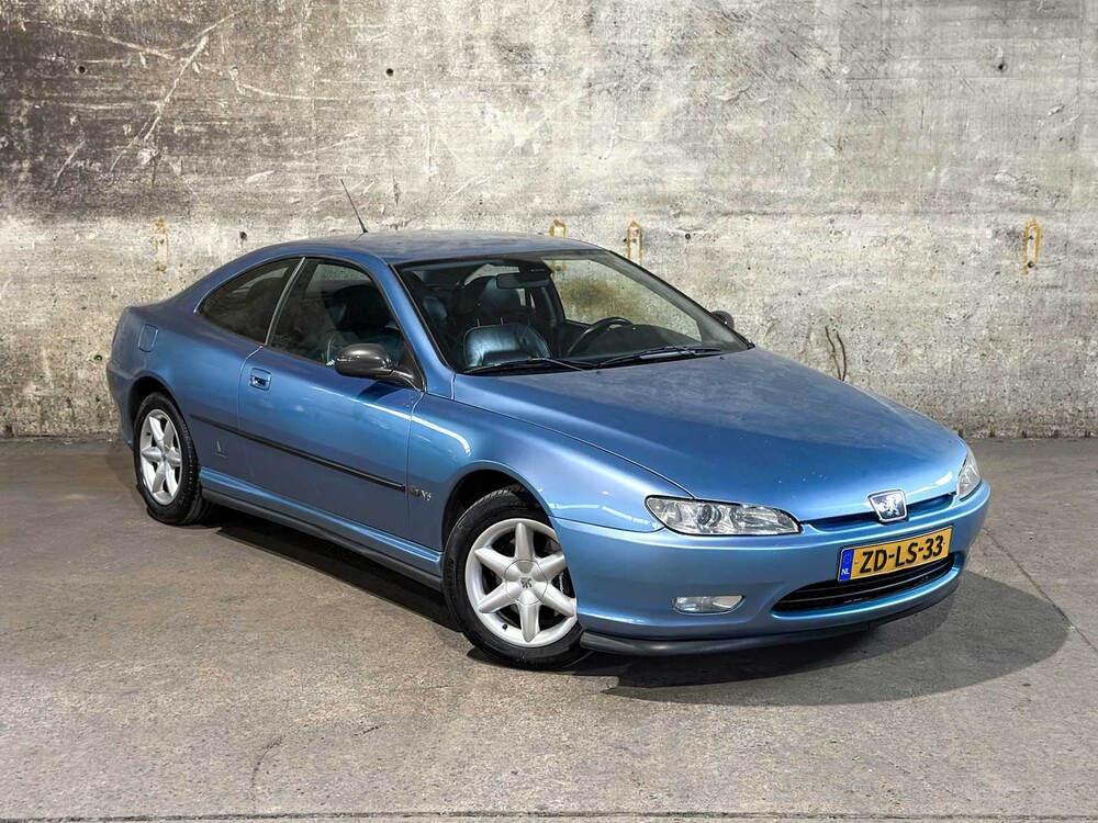 Peugeot 406 Coupé 3.0-24V V6 190pk 1999 (Origineel-NL) Automaat, ZD-LS-33