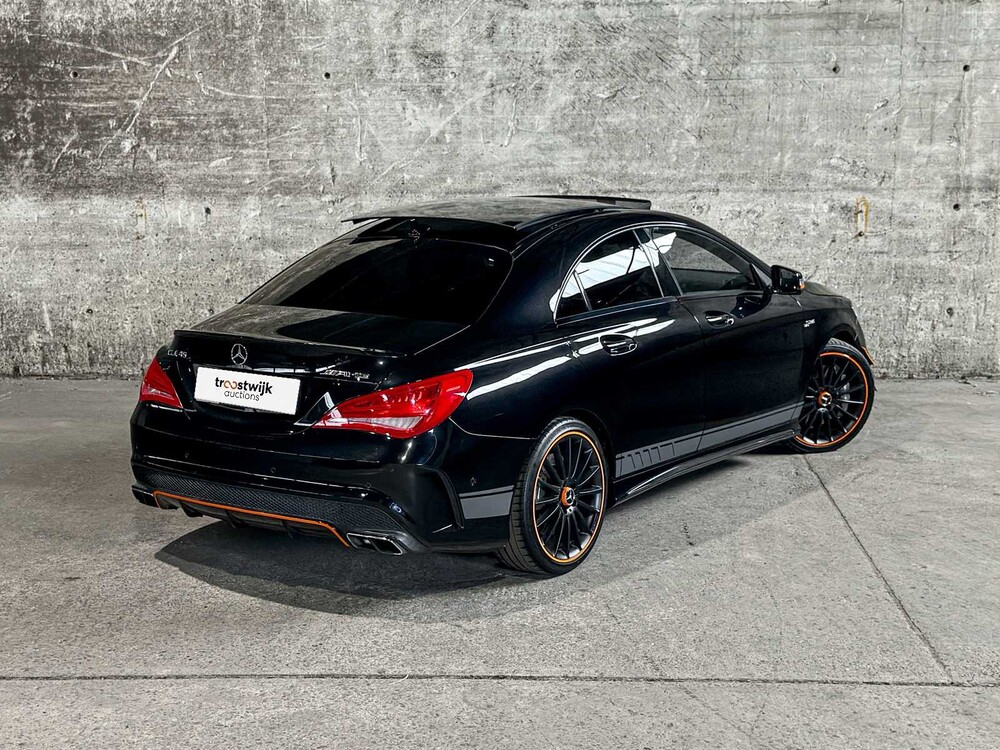 Mercedes-Benz CLA45 4Matic OrangeArt Edition CLA-Class 360hp 2015, Dutch registration