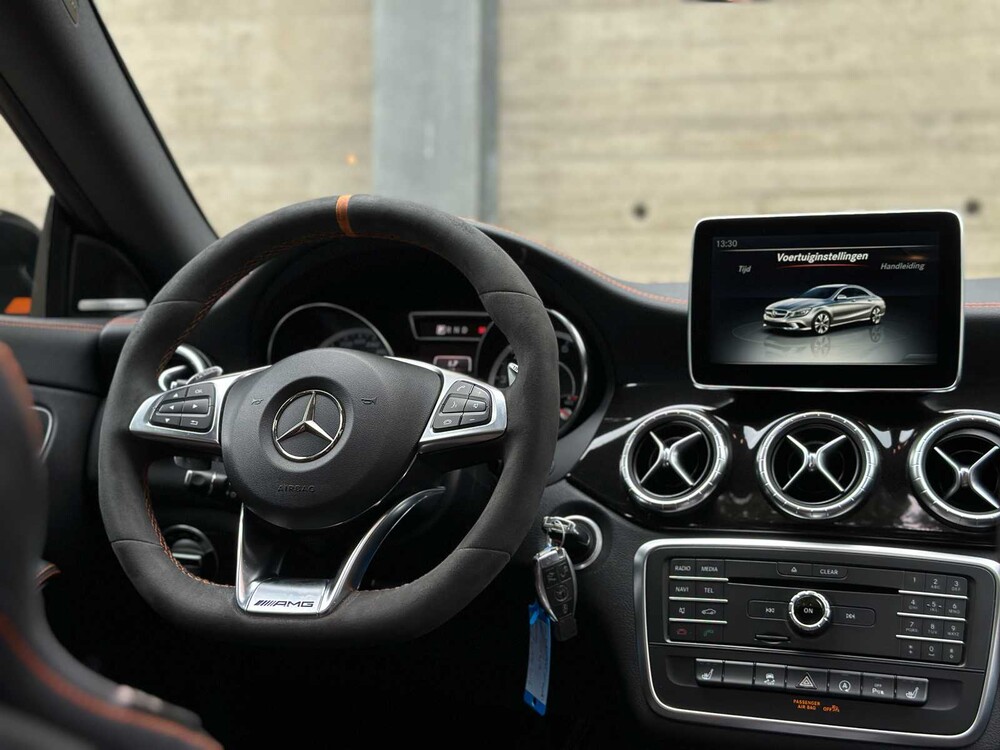 Mercedes-Benz CLA45 4Matic OrangeArt Edition CLA-Class 360hp 2015, Dutch registration
