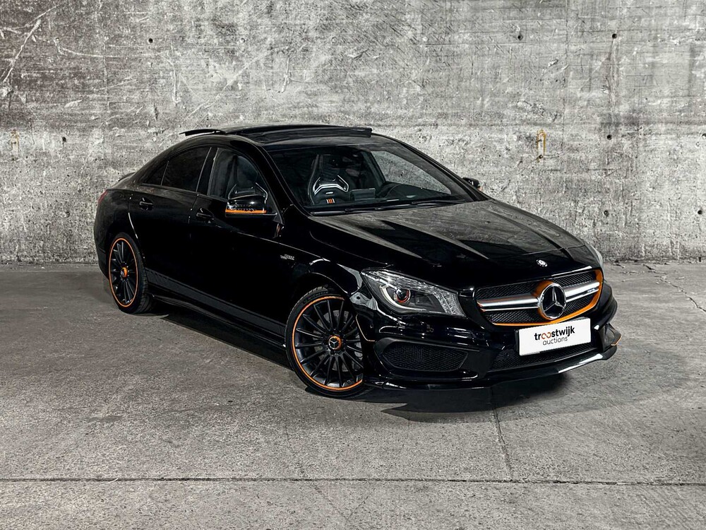 Mercedes-Benz CLA45 4Matic OrangeArt Edition CLA-Class 360hp 2015, Dutch registration
