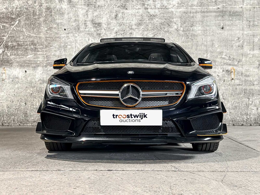 Mercedes-Benz CLA45 4Matic OrangeArt Edition CLA-Klasse 360pk 2015, NL-Kenteken