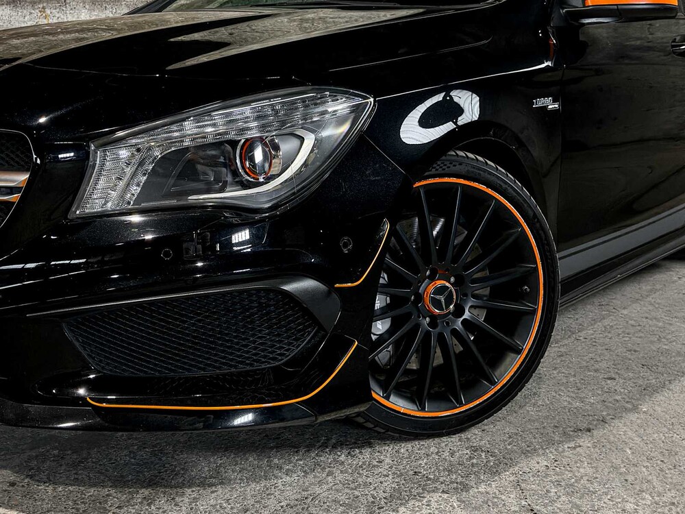 Mercedes-Benz CLA45 4Matic OrangeArt Edition CLA-Klasse 360pk 2015, NL-Kenteken