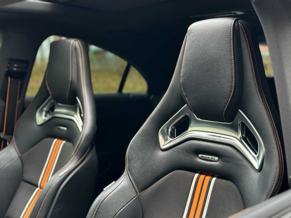Mercedes-Benz CLA45 4Matic OrangeArt Edition CLA-Klasse 360pk 2015, NL-Kenteken