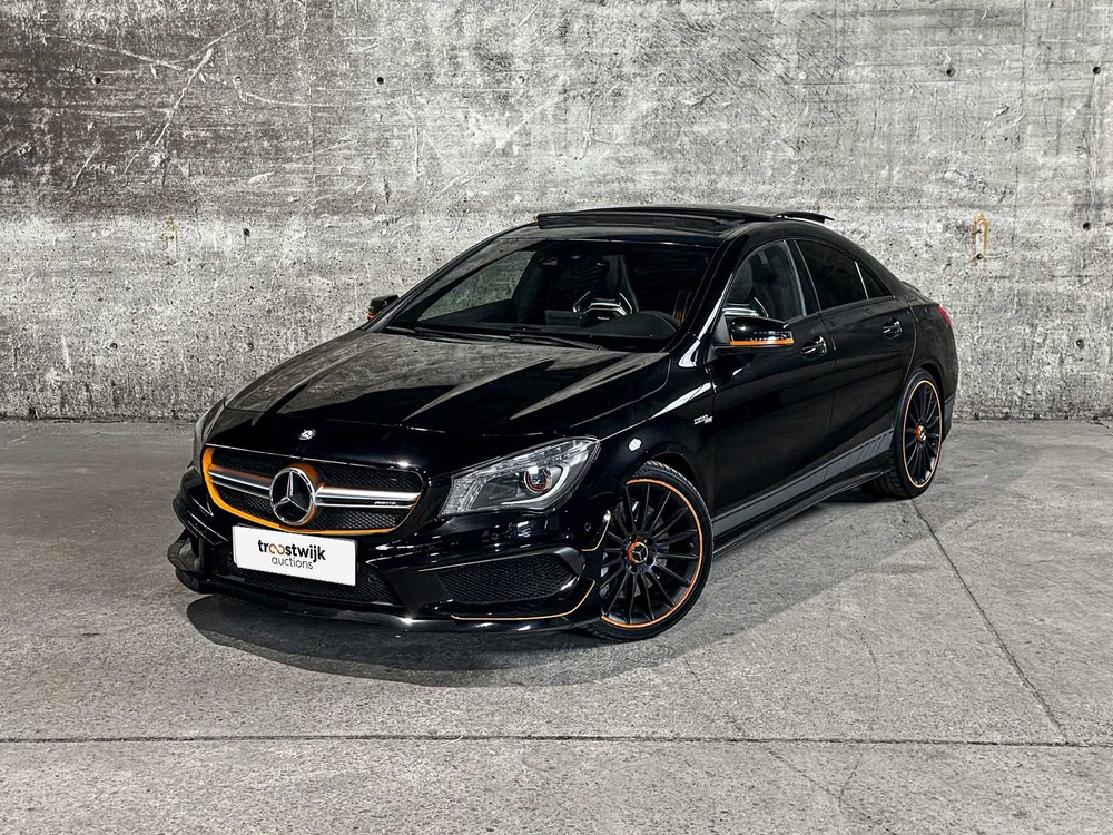 Mercedes-Benz CLA45 4Matic OrangeArt Edition CLA-Klasse 360pk 2015, NL-Kenteken