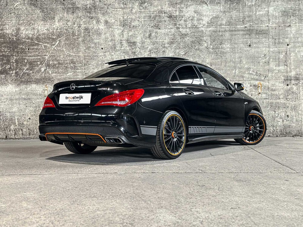 Mercedes-Benz CLA45 4Matic OrangeArt Edition CLA-Klasse 360pk 2015, NL-Kenteken