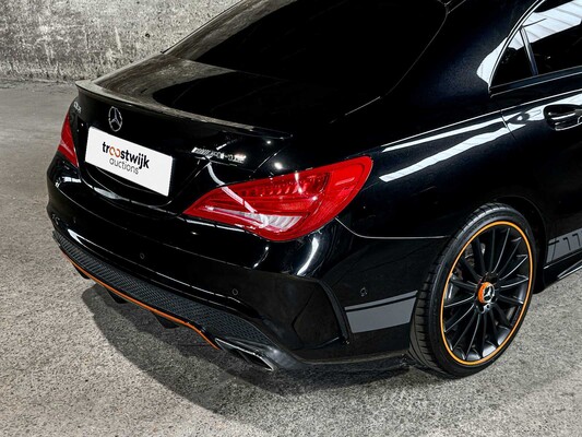 Mercedes-Benz CLA45 4Matic OrangeArt Edition CLA-Klasse 360pk 2015, NL-Kenteken