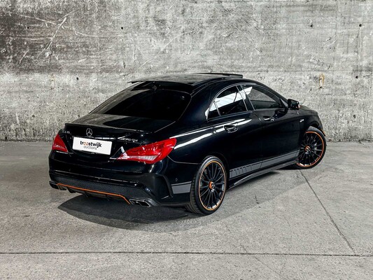 Mercedes-Benz CLA45 4Matic OrangeArt Edition CLA-Class 360hp 2015, Dutch registration