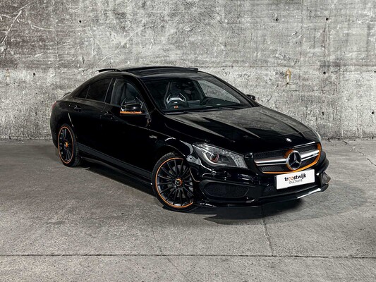 Mercedes-Benz CLA45 4Matic OrangeArt Edition CLA-Class 360hp 2015, Dutch registration