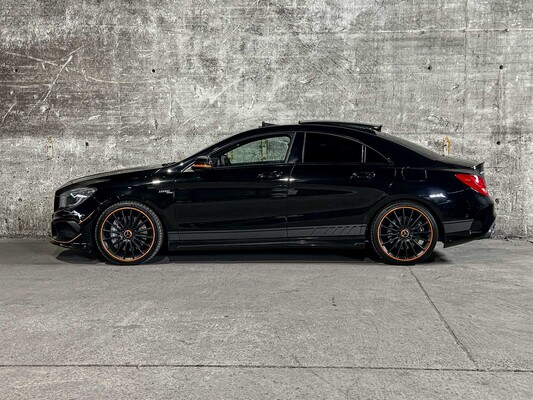 Mercedes-Benz CLA45 4Matic OrangeArt Edition CLA-Klasse 360pk 2015, NL-Kenteken