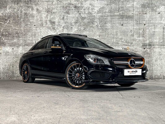 Mercedes-Benz CLA45 4Matic OrangeArt Edition CLA-Klasse 360pk 2015, NL-Kenteken