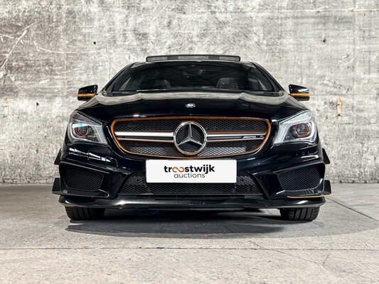 Mercedes-Benz CLA45 4Matic OrangeArt Edition CLA-Klasse 360pk 2015, NL-Kenteken