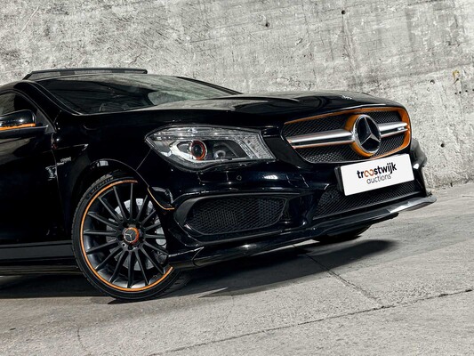 Mercedes-Benz CLA45 4Matic OrangeArt Edition CLA-Klasse 360pk 2015, NL-Kenteken