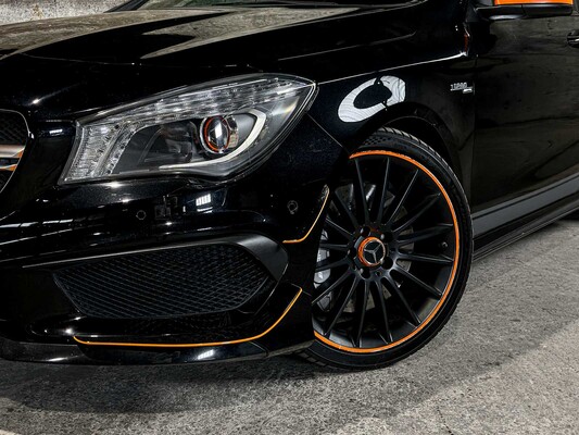 Mercedes-Benz CLA45 4Matic OrangeArt Edition CLA-Klasse 360pk 2015, NL-Kenteken