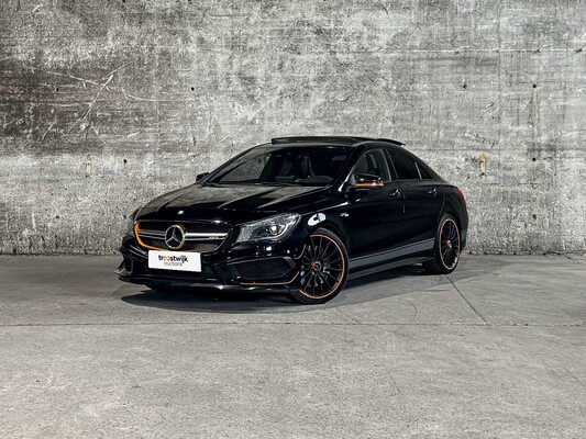 Mercedes-Benz CLA45 4Matic OrangeArt Edition CLA-Klasse 360pk 2015, NL-Kenteken
