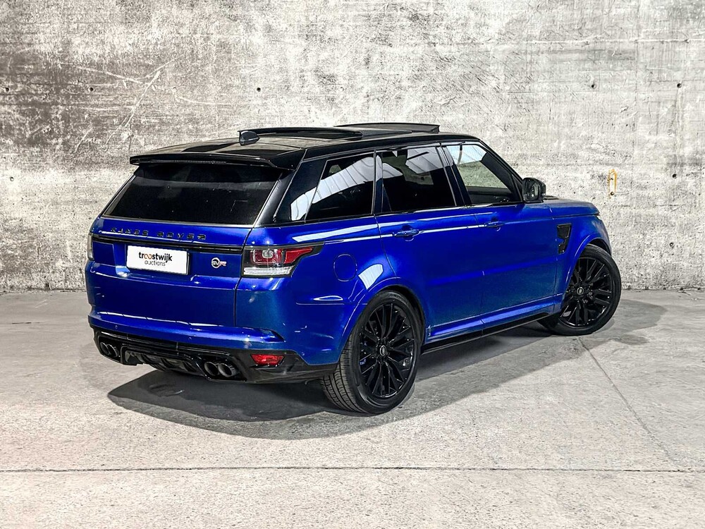 Land Rover Range Rover Sport SVR 5.0 V8 Supercharged 551pk 2017, NL-kenteken