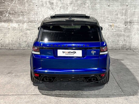 Land Rover Range Rover Sport SVR 5.0 V8 Supercharged 551pk 2017, NL-kenteken