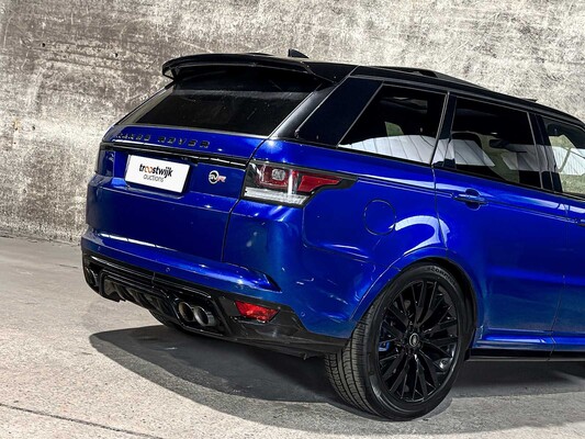 Land Rover Range Rover Sport SVR 5.0 V8 Supercharged 551pk 2017, NL-kenteken