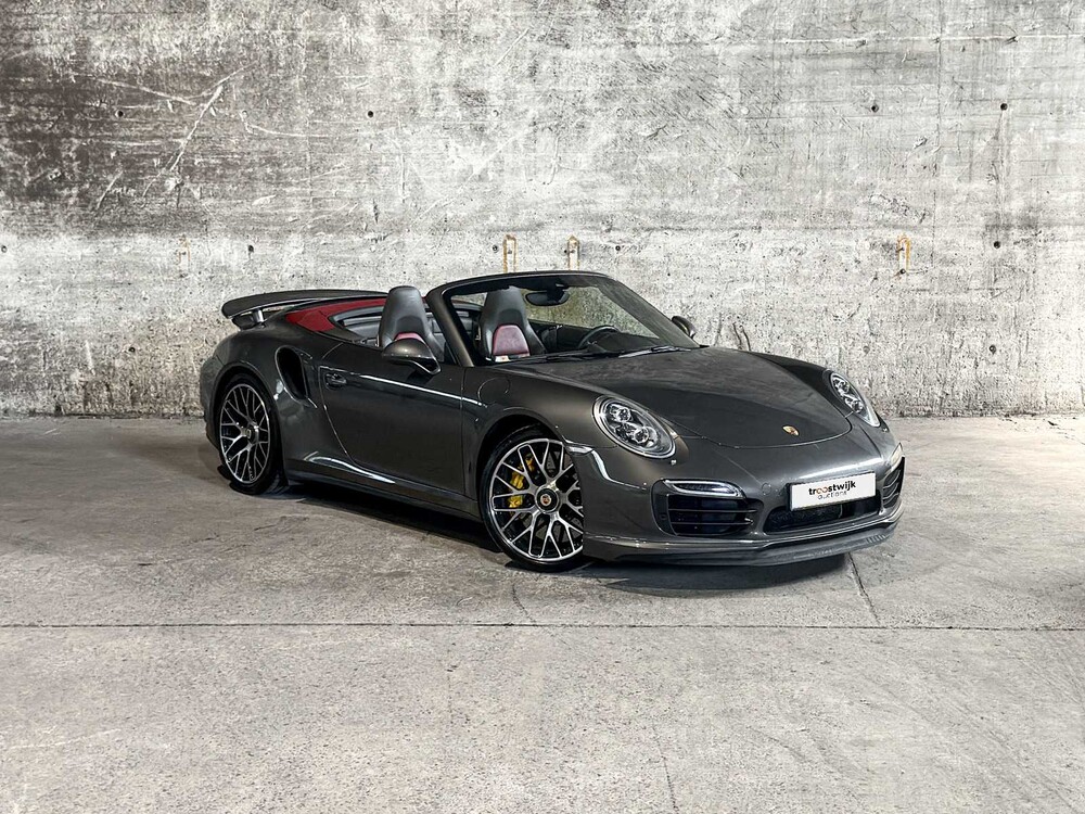 Porsche 911 Turbo S Cabriolet 991 3.8 6-cilinder Cabrio 560pk 2014 (Origineel-NL), NL-kenteken