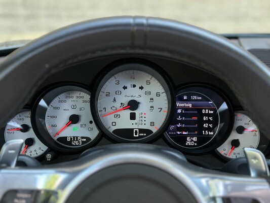Porsche 911 Turbo S Cabriolet 991 3.8 6-cilinder Cabrio 560pk 2014 (Origineel-NL), NL-kenteken