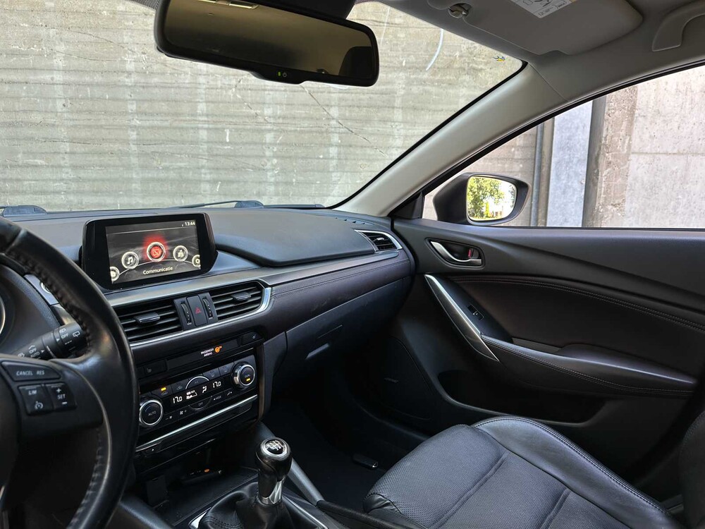 Mazda 6 Sportbreak 2.2D SkyActiv-D 150 Skylease GT 150pk 2015 (Origineel-NL), HT-930-H