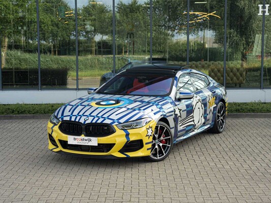 BMW M850i Gran Coupé 4,4 V8 xDrive – Der 8 X Jeff Koons – M-Performance 530 PS 2023 (1 von 99) (NEU) 8er Reihe (Original-NL + 1. Besitzer)