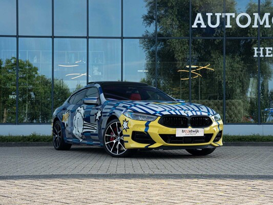 BMW M850i Gran Coupé 4,4 V8 xDrive – Der 8 X Jeff Koons – M-Performance 530 PS 2023 (1 von 99) (NEU) 8er Reihe (Original-NL + 1. Besitzer)