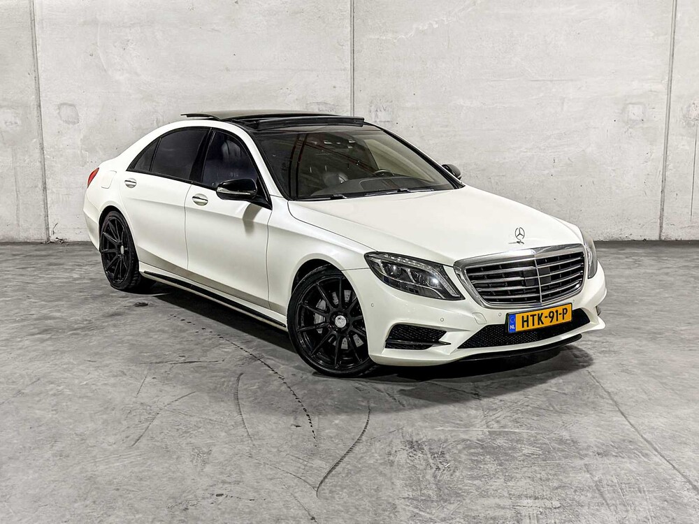 Mercedes-Benz S500 Lang 4.6 V8 455pk 2015 S-klasse, HTK-91-P