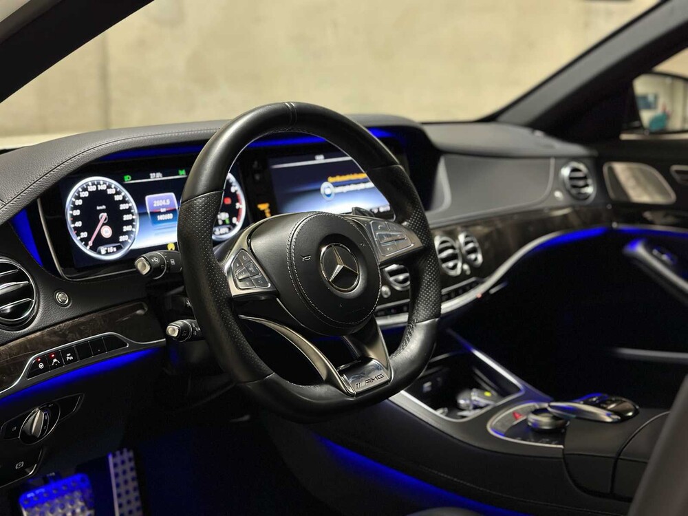Mercedes-Benz S500 Lang 4.6 V8 455pk 2015 S-klasse, HTK-91-P