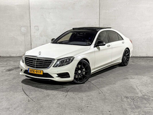 Mercedes-Benz S500 Lang 4.6 V8 455pk 2015 S-klasse, HTK-91-P