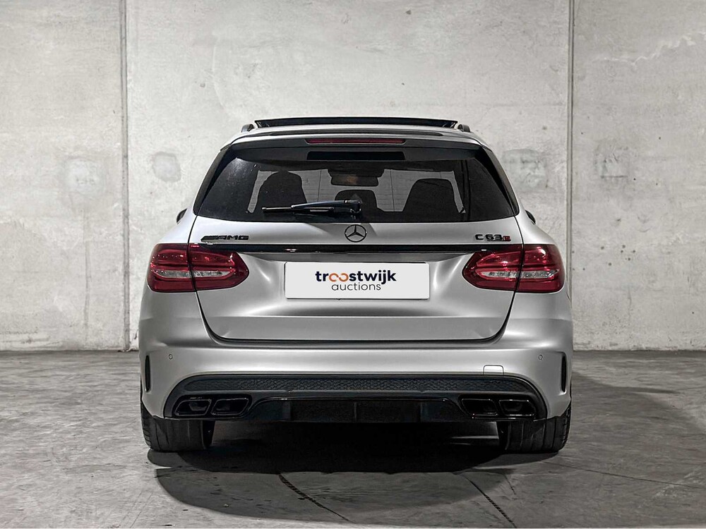 Mercedes-Benz C63s AMG 4.0 V8 510pk 2015 C-Klasse Estate, ZH-705-L