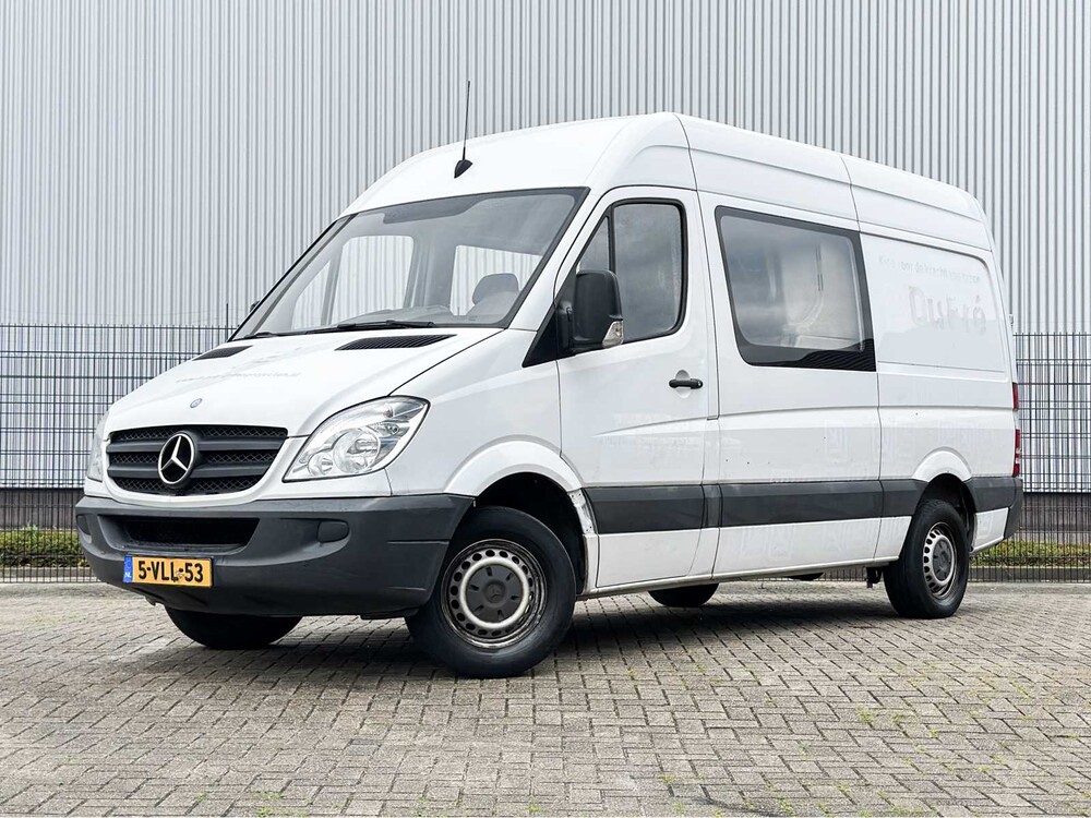 Mercedes-Benz Sprinter 313 2.2 CDI 366 EHD 127pk 2011 (Origineel-NL + 1e eigenaar) Dubbele Cabine, 5-VLL-53