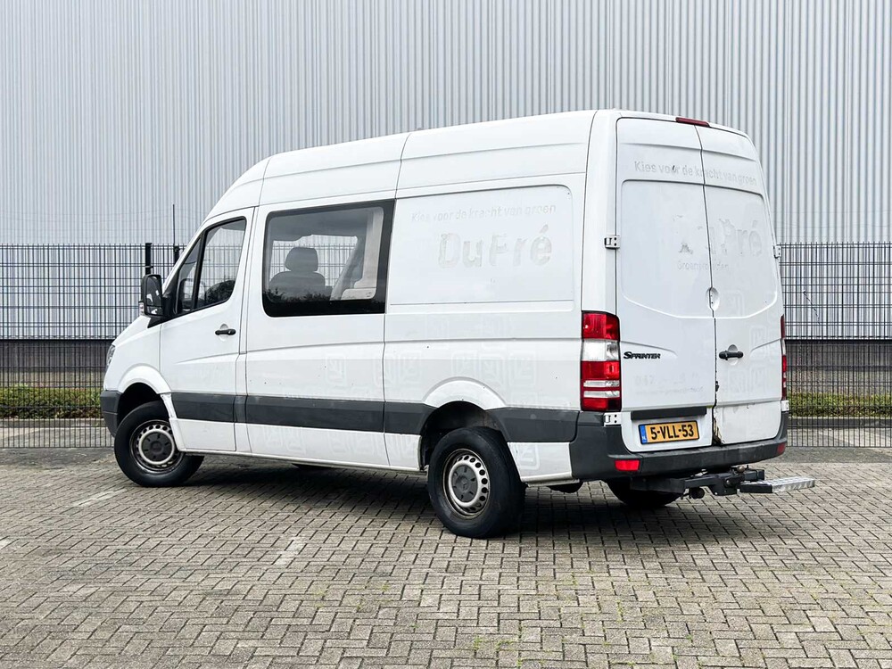 Mercedes-Benz Sprinter 313 2.2 CDI 366 EHD 127pk 2011 (Origineel-NL + 1e eigenaar) Dubbele Cabine, 5-VLL-53
