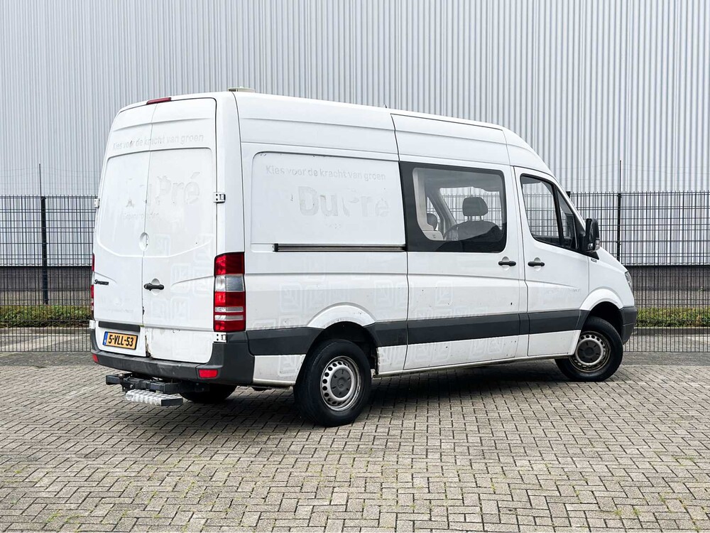 Mercedes-Benz Sprinter 313 2.2 CDI 366 EHD 127pk 2011 (Origineel-NL + 1e eigenaar) Dubbele Cabine, 5-VLL-53