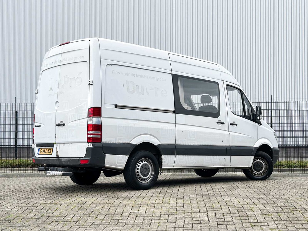 Mercedes-Benz Sprinter 313 2.2 CDI 366 EHD 127pk 2011 (Origineel-NL + 1e eigenaar) Dubbele Cabine, 5-VLL-53