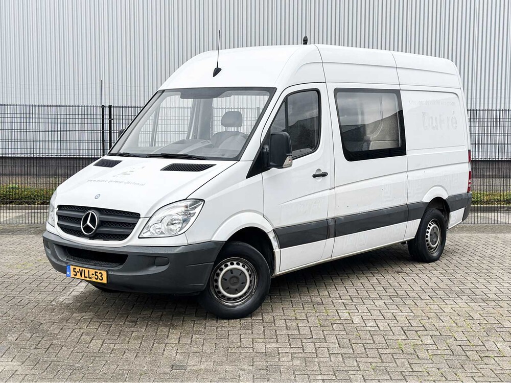 Mercedes-Benz Sprinter 313 2.2 CDI 366 EHD 127pk 2011 (Origineel-NL + 1e eigenaar) Dubbele Cabine, 5-VLL-53