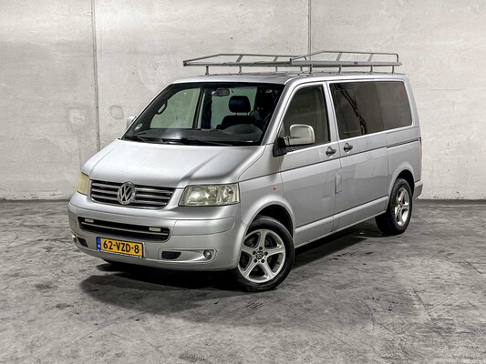 Volkswagen Transporter 2.5 TDI 300 Comfortline Dubbele Cabine 131pk 2009 (Origineel-NL) Automaat, 62-VZD-8
