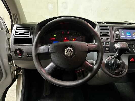 Volkswagen Transporter 2.5 TDI 300 Comfortline Dubbele Cabine 131pk 2009 (Origineel-NL) Automaat, 62-VZD-8