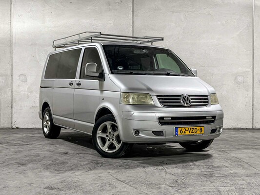 Volkswagen Transporter 2.5 TDI 300 Comfortline Dubbele Cabine 131pk 2009 (Origineel-NL) Automaat, 62-VZD-8