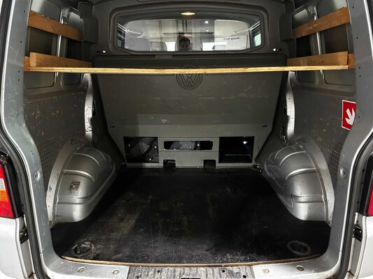 Volkswagen Transporter 2.5 TDI 300 Comfortline Dubbele Cabine 131pk 2009 (Origineel-NL) Automaat, 62-VZD-8