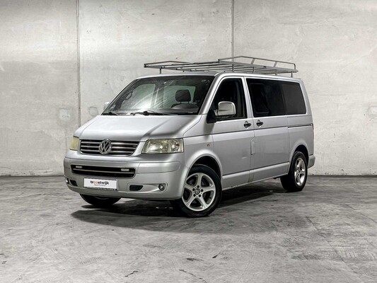 Volkswagen Transporter 2.5 TDI 300 Comfortline Dubbele Cabine 131pk 2009 (Origineel-NL) Automaat, 62-VZD-8