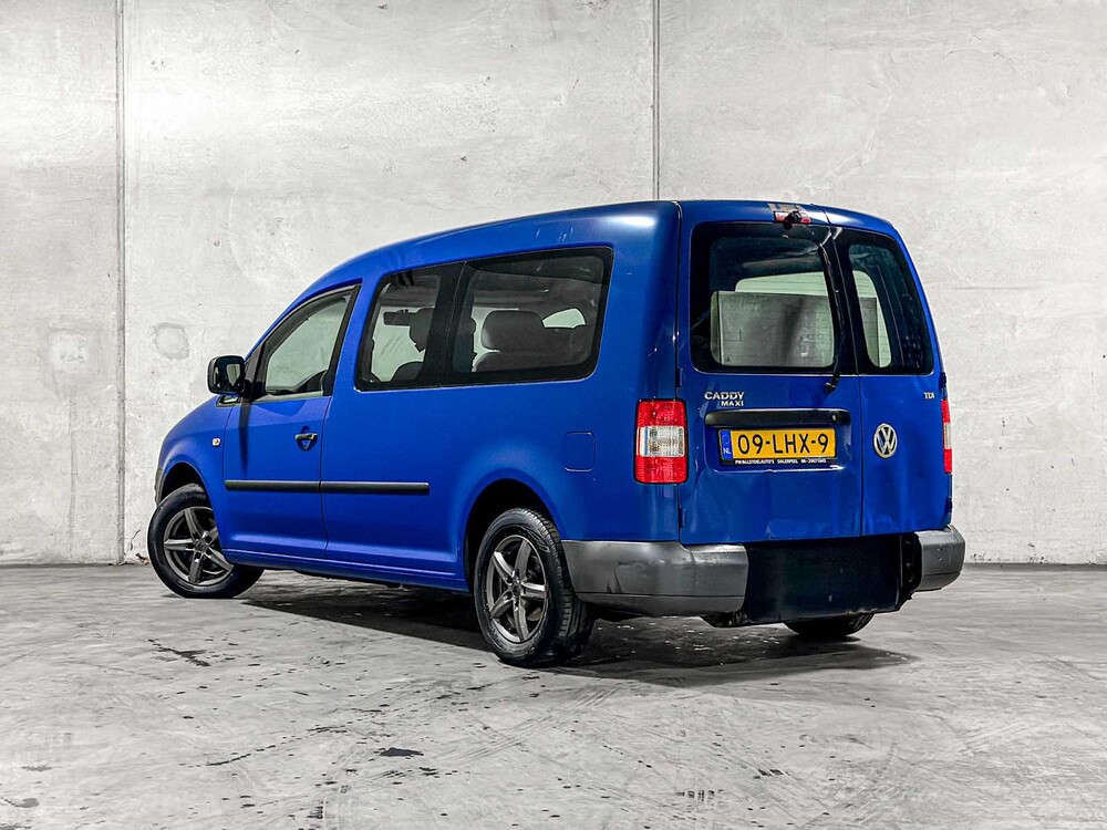 Volkswagen Caddy Maxi 1.9 TDI 5-persoons Roelstoelbus 105pk 2011 (Origineel-NL) Automaat, 09-LHX-9