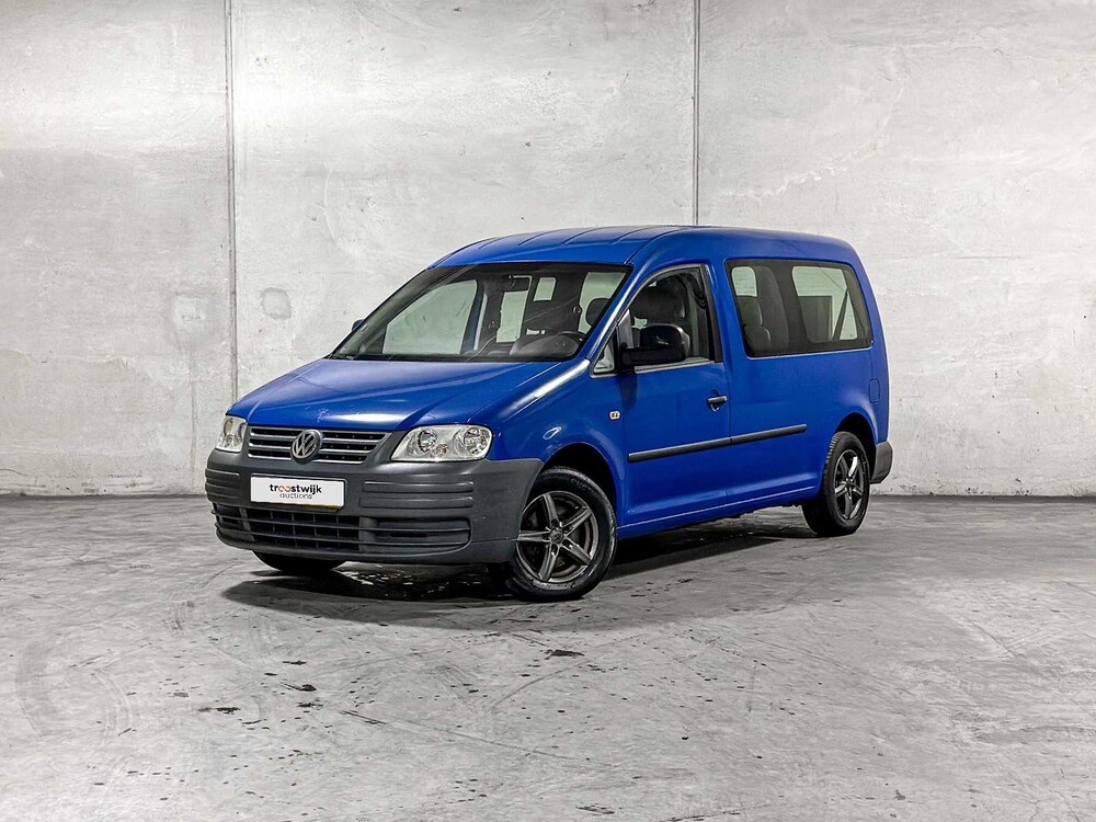 Volkswagen Caddy Maxi 1.9 TDI 5-persoons Roelstoelbus 105pk 2011 (Origineel-NL) Automaat, 09-LHX-9