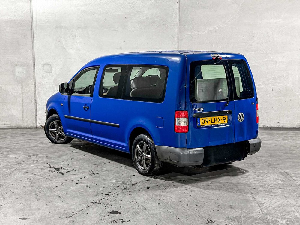 Volkswagen Caddy Maxi 1.9 TDI 5-persoons Roelstoelbus 105pk 2011 (Origineel-NL) Automaat, 09-LHX-9