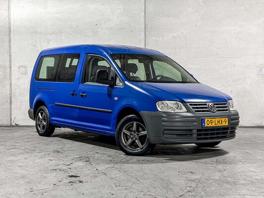 Volkswagen Caddy Maxi 1.9 TDI 5-persoons Roelstoelbus 105pk 2011 (Origineel-NL) Automaat, 09-LHX-9