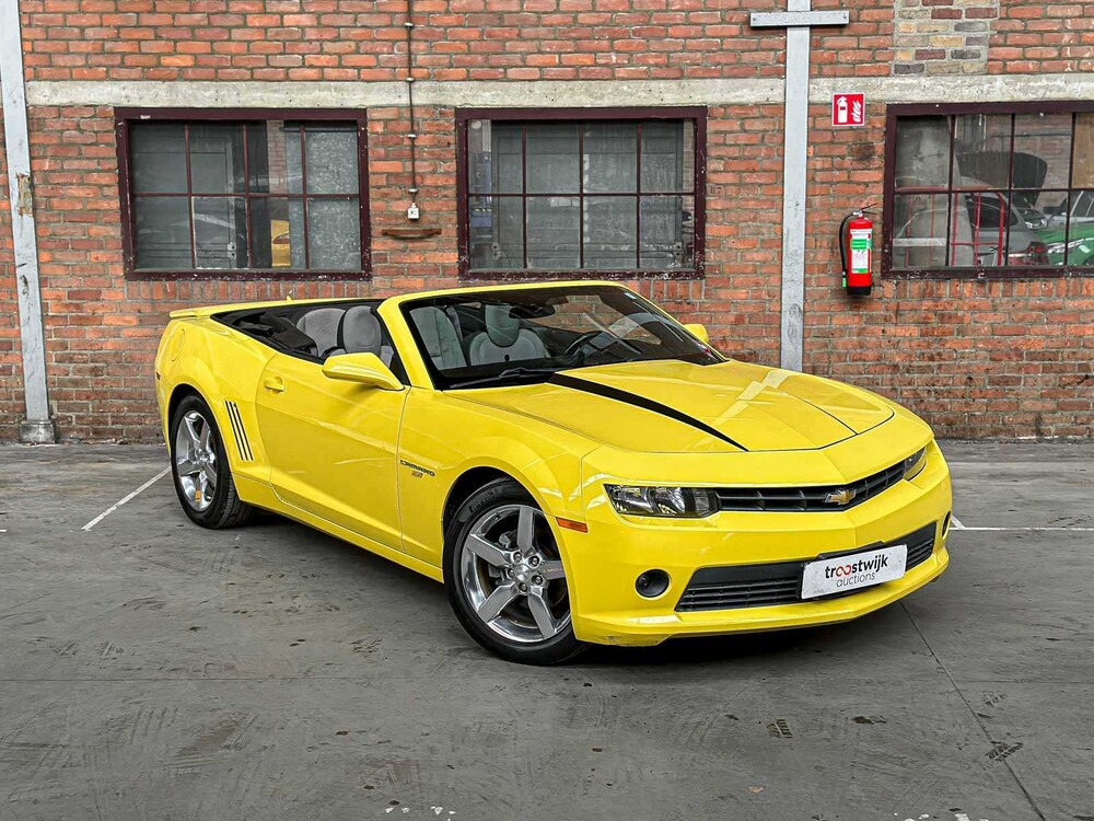 Chevrolet Camaro LT Cabriolet 3.6L V6 F DOHC 24V 323pk 2015