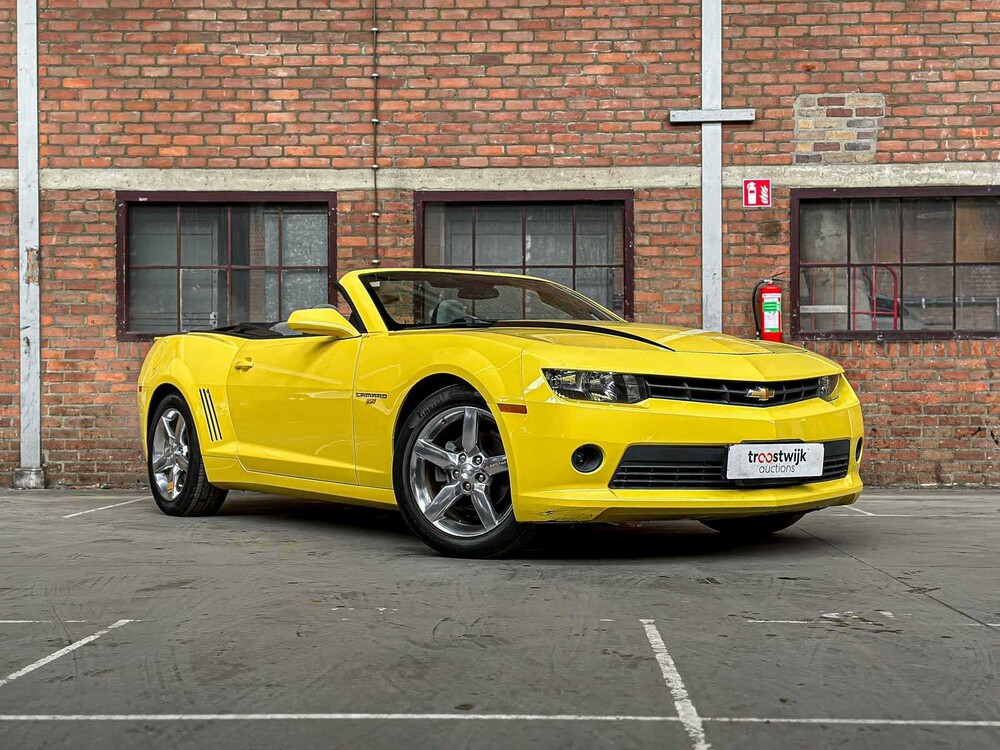 Chevrolet Camaro LT Cabriolet 3.6L V6 F DOHC 24V 323pk 2015
