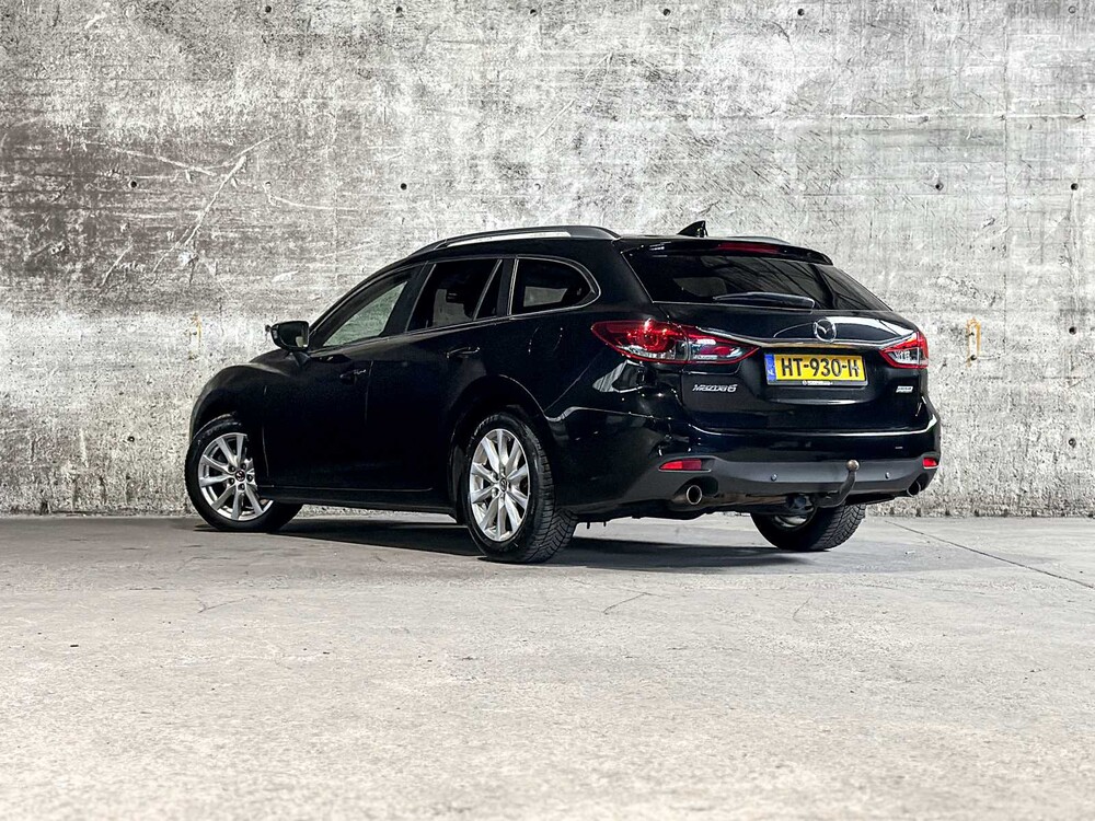 Mazda 6 Sportbreak 2.2D SkyActiv-D 150 Skylease GT 150pk 2015 (Origineel-NL), HT-930-H