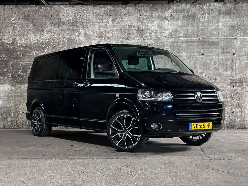 Volkswagen Transporter 2.0 TDI L2H1 4Motion Comfortline Dubbele Cabine 177pk 2013 (Origineel-NL) Automaat, VB-651-P